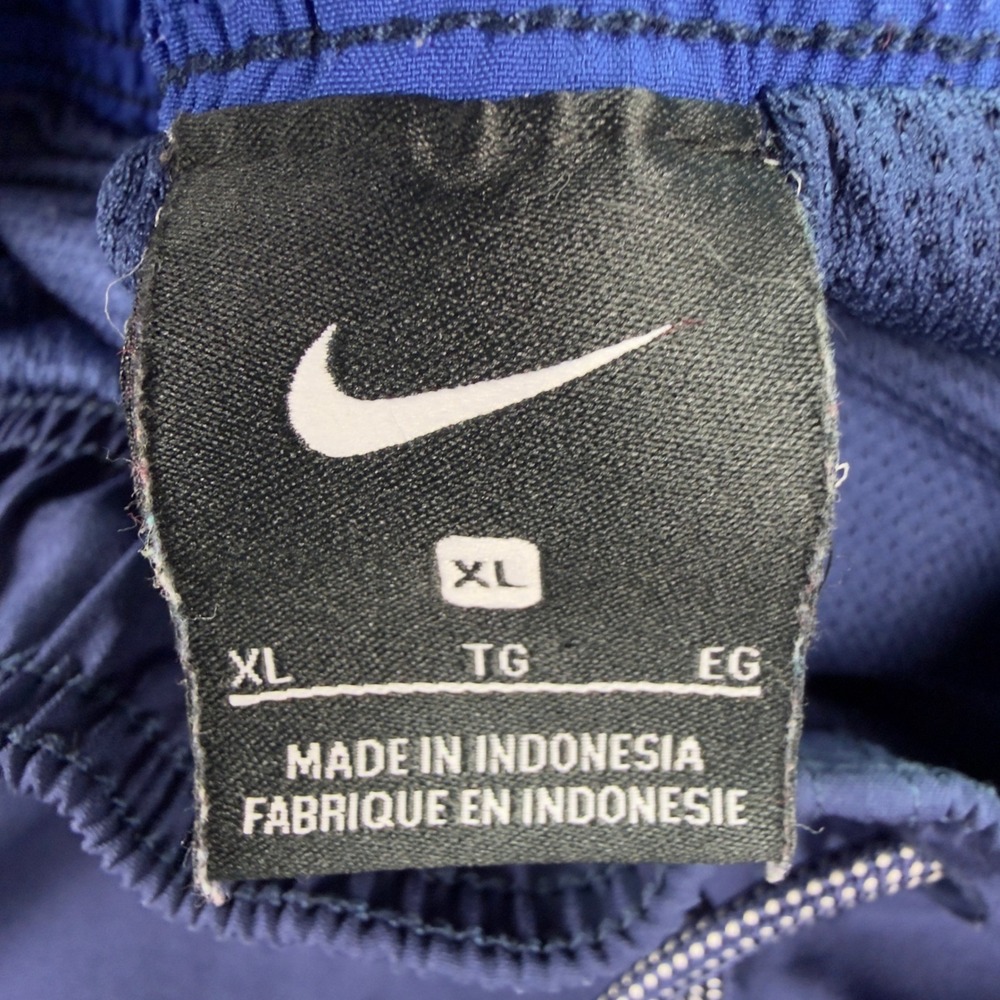 Nike Mens Running Shorts Navy Blue XL Athletic Mesh Lined Training Gym Workout - Picture 2 of 8